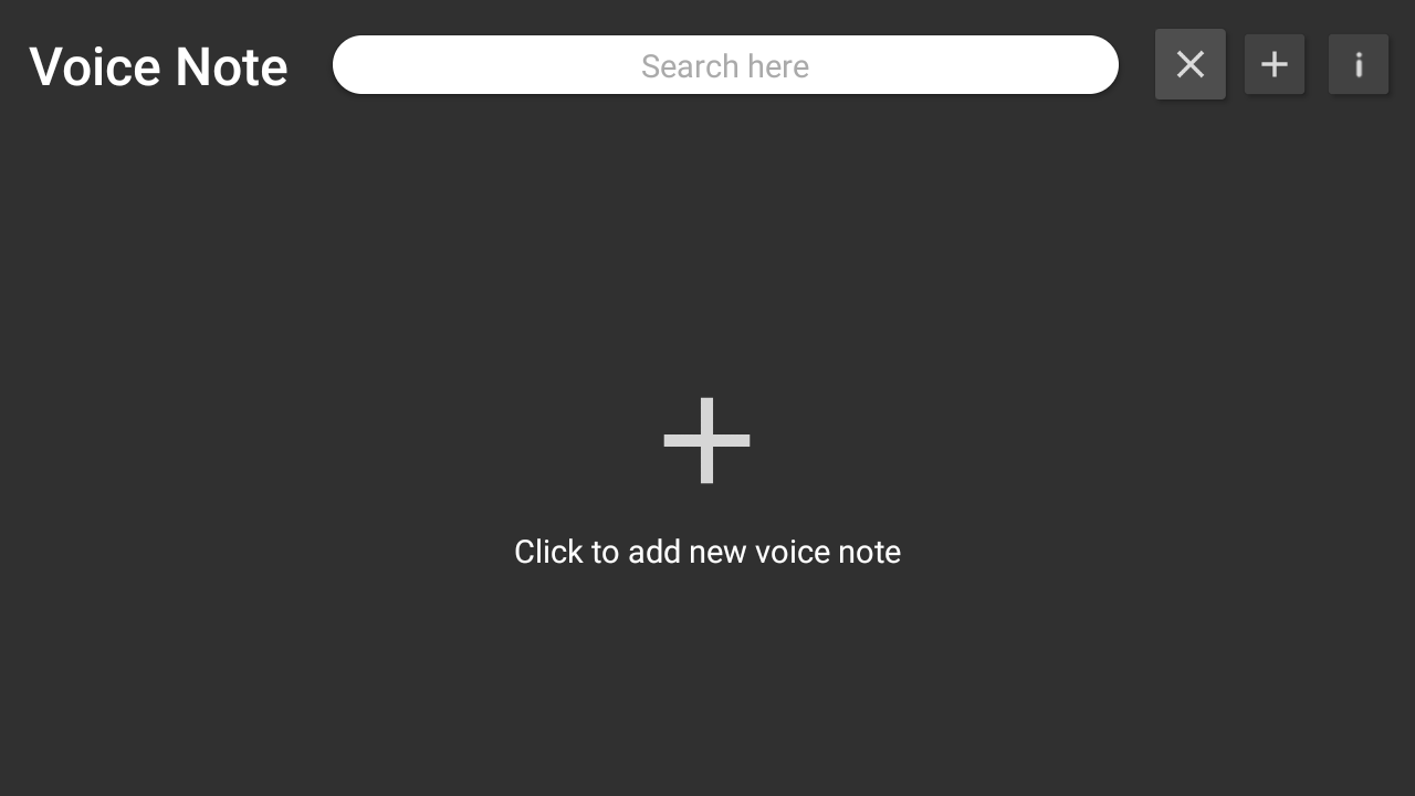 Voice Note App