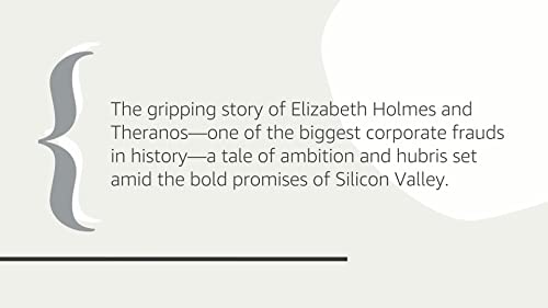 Silicon Valley Startup Secrets: Bad Blood