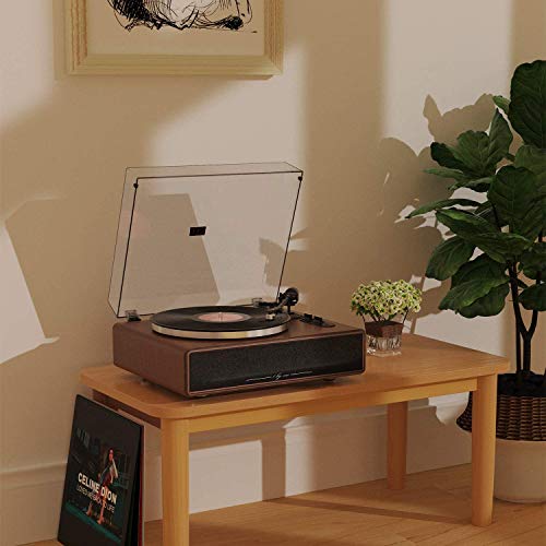 High Fidelity Vinyl Record Player with Bluetooth