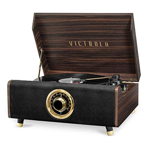 Highland Bluetooth Record Player with FM Radio