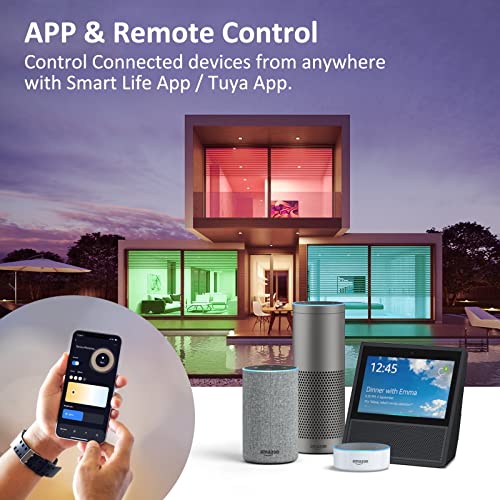 WiFi Color Changing Smart Recessed Lights (4PACK)