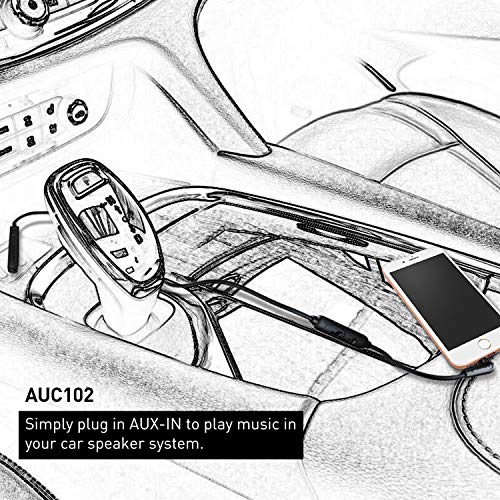 Mic Volume Control Aux Cord for Gaming/Phones