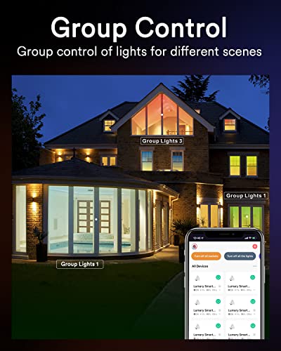 Lumary Smart Recessed Lighting with Color Changing