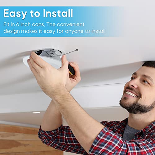 Smart RGB LED Recessed Lights - 4 Pack