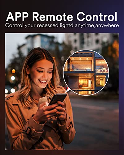 Lumary Smart Recessed Lighting with Color Changing