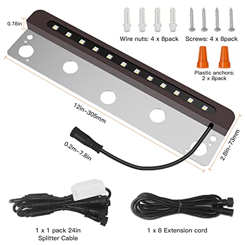 Woark Smart Hardscape Lighting Kit, 8-Pack