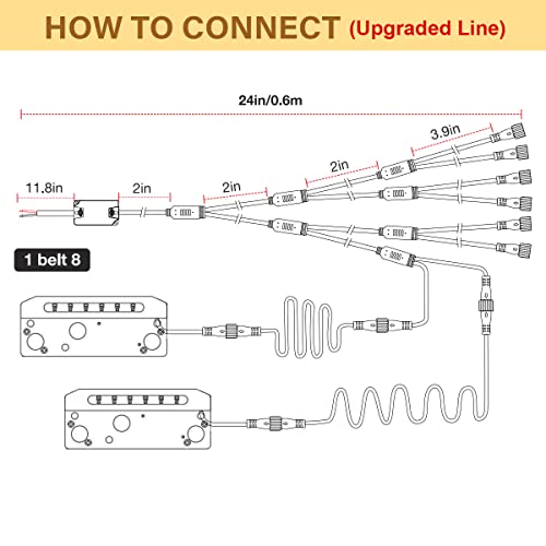 Woark Smart Hardscape Lighting Kit, 8-Pack