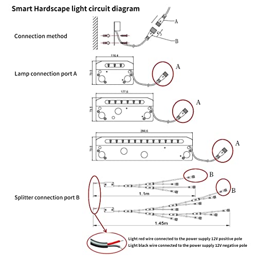 Woark Smart Hardscape Lighting Kit, 8-Pack