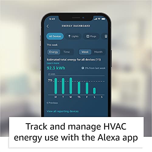 Alexa-compatible Energy Star Thermostat – DIY installation