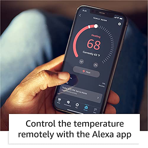 Alexa-compatible Energy Star Thermostat – DIY installation
