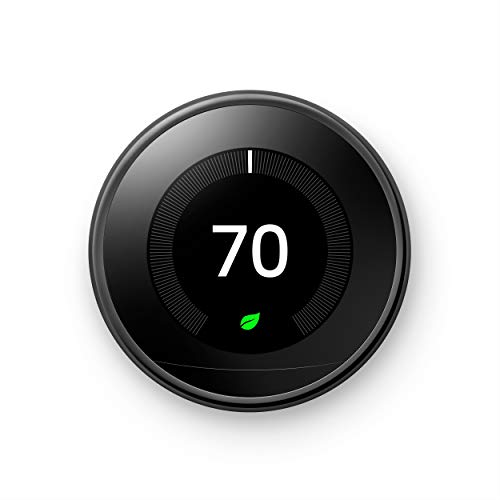 Nest Learning Thermostat - Alexa Compatible - Black