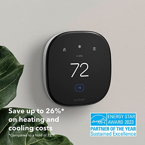 Ecobee Smart Thermostat - Voice Assistant - Energy Certified