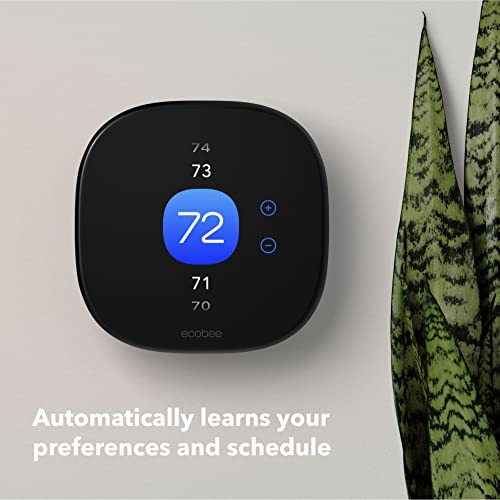 Ecobee Smart Thermostat - Voice Assistant - Energy Certified