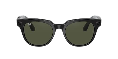 Ray-Ban Meteor Smart Glasses Black/Green - 51mm