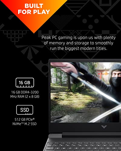 HP Victus Gaming Laptop, AMD Ryzen, RTX Graphics