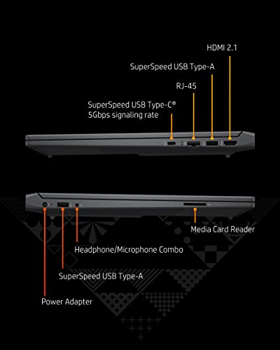HP Victus Gaming Laptop, AMD Ryzen, RTX Graphics