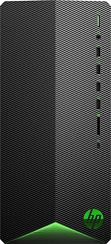 [Geforce RTX 3060] 2022 HP Pavilion Gaming Desktop PC, 32GB RAM, 1TB SSD+2TB HDD, Intel i5-10400F, Wired Mouse & Keyboard, Bluetooth, Wi-Fi, USB Type-C, Display Port, HDMI, Windows 11, Mouse Pad