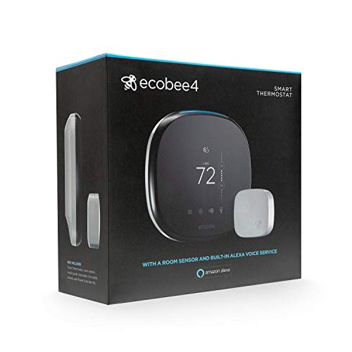Ecobee4 Smart Thermostat with Alexa, Room Sensor