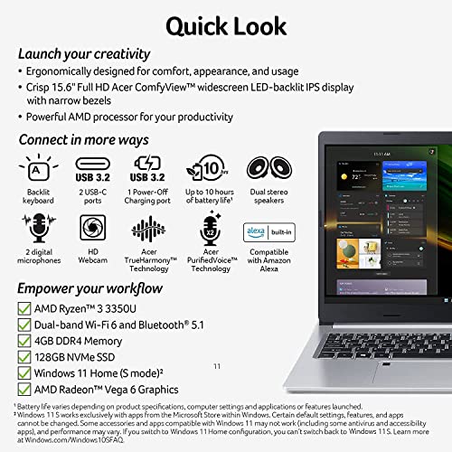 Acer Aspire 5 Ryzen Laptop with 16GB RAM