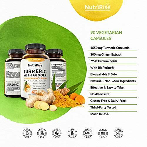 Turmeric Curcumin with Ginger & Black Pepper Extract