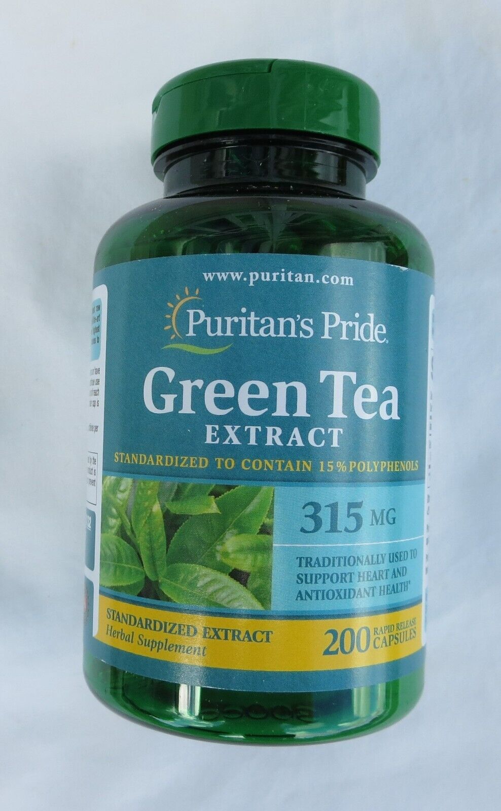 Puritan's Pride Green Tea Standardized Extract 315 mg
