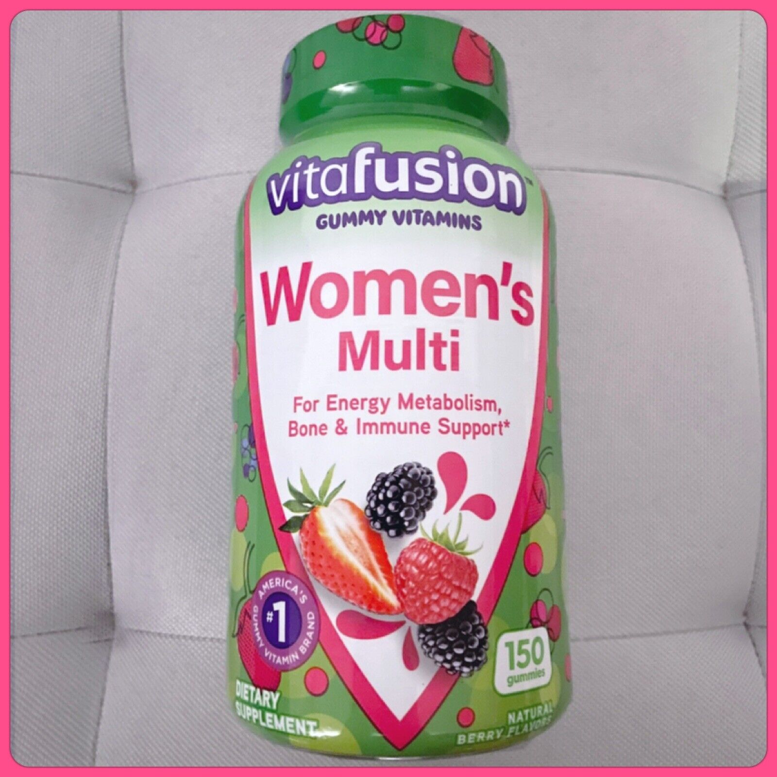Berry Flavored Women's Multivitamin Gummies - 150 Count