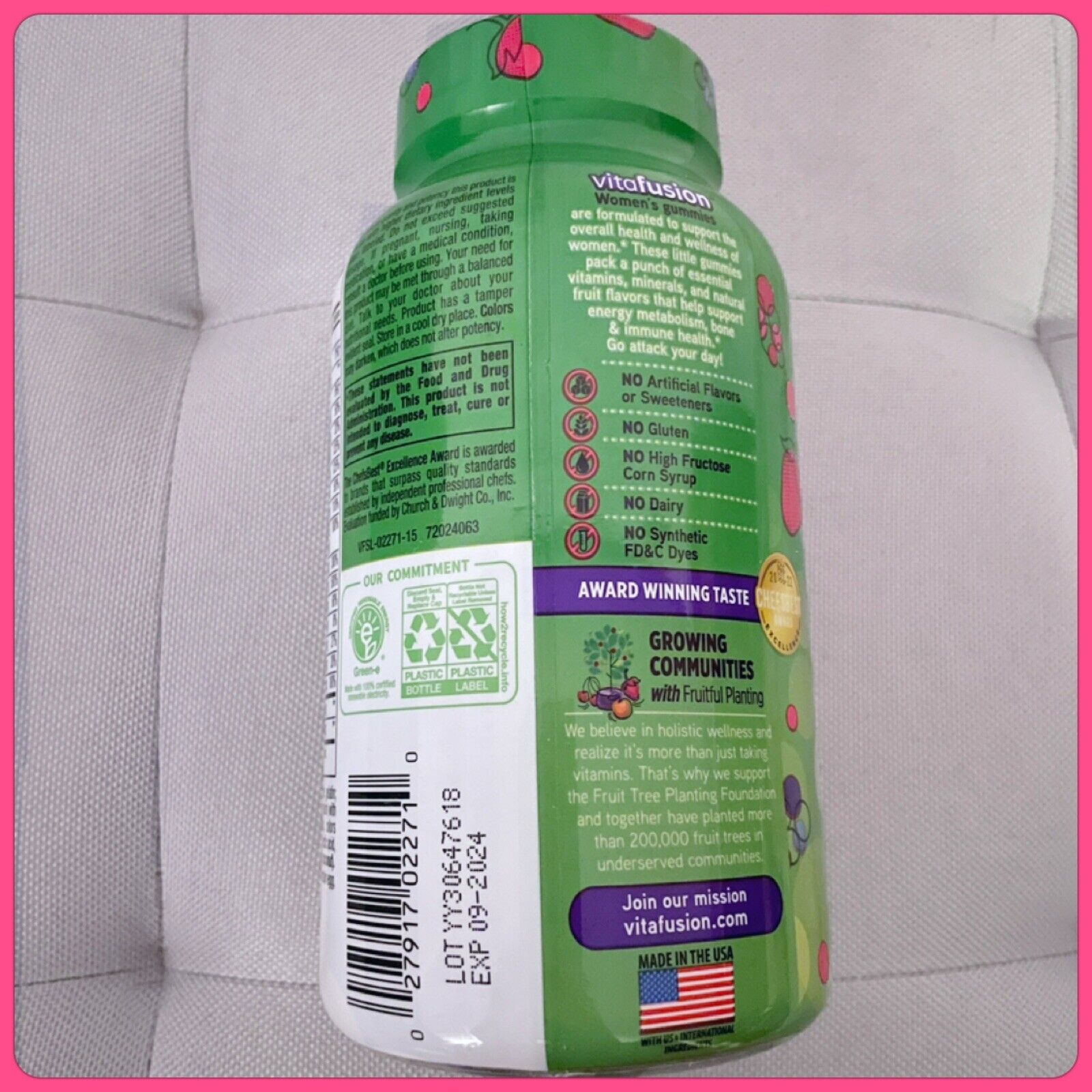 Berry Flavored Women's Multivitamin Gummies - 150 Count