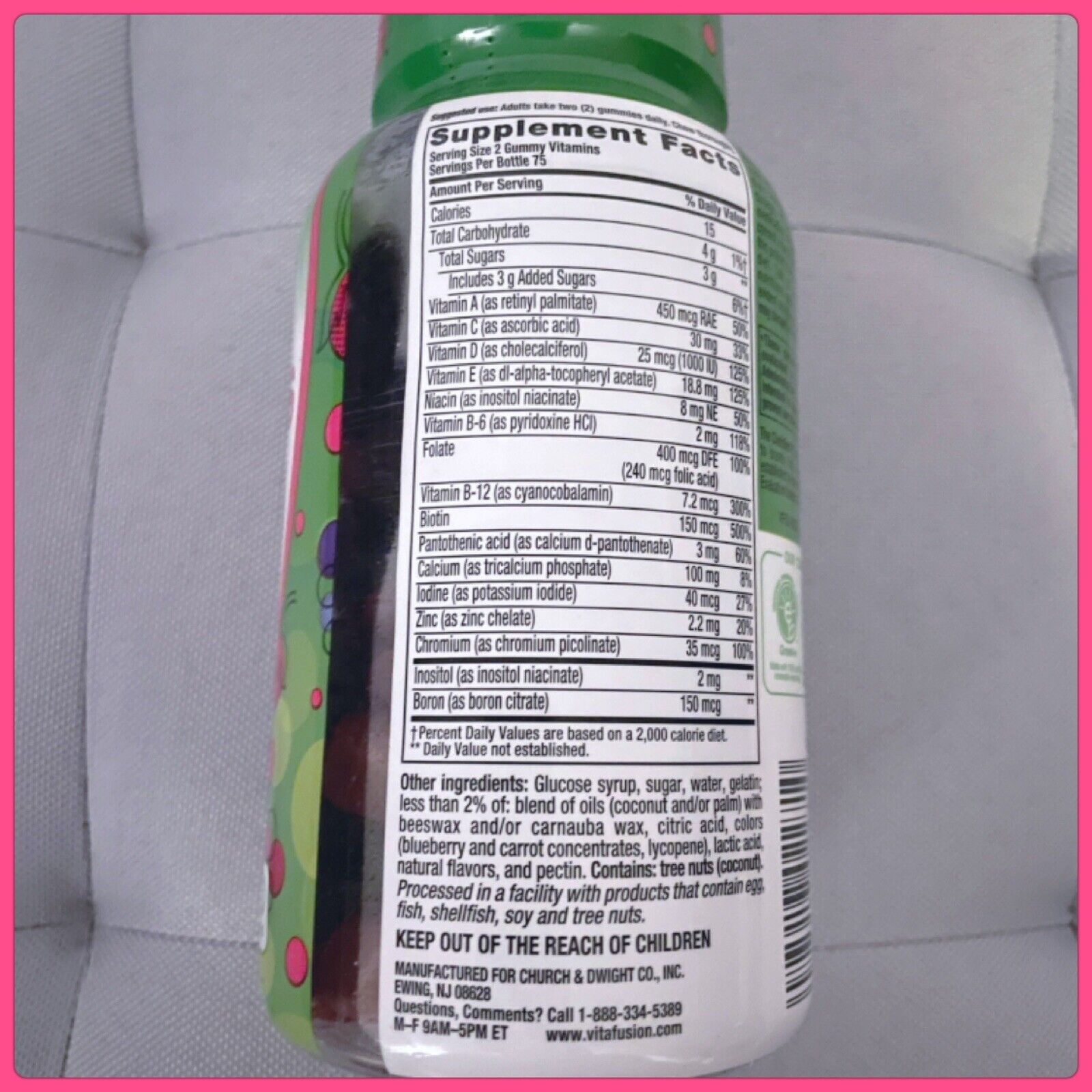 Berry Flavored Women's Multivitamin Gummies - 150 Count