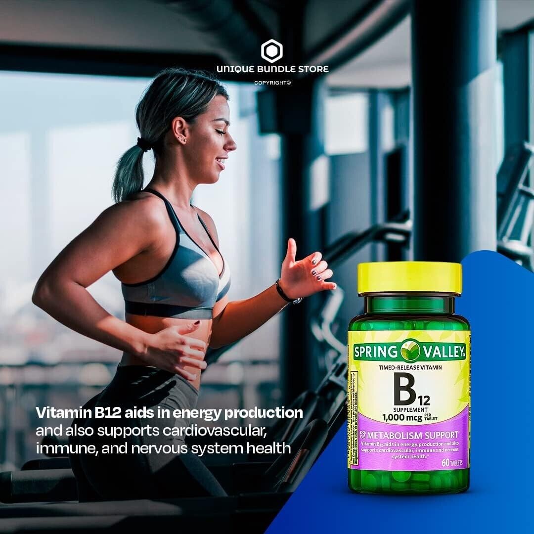 Timed-Release B12 Supplement - 60 Tablets