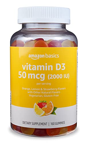 Vitamin D3 Gummies with Orange, Lemon & Strawberry