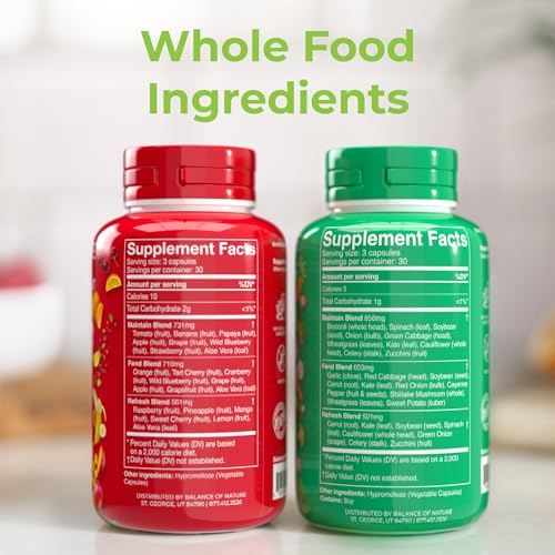 Nature's Balance Whole Food Fruit and Veggie Supplements