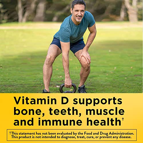 Vitamin D3 K2 5000 IU Dietary Supplement Softgels