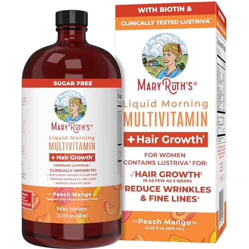 MaryRuth's Liquid Multivitamin + Lustriva® Hair Growth Vitamins