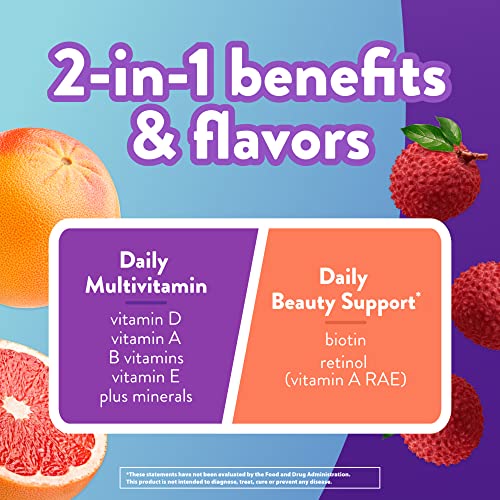 Vitafusion Multivitamin with Biotin and Retinol – 90 Count