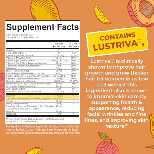 MaryRuth's Liquid Multivitamin + Lustriva® Hair Growth Vitamins