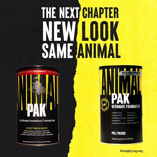 Animal Pak - All-in-One Vitamin & Supplement Pack - Zinc, C, B, D, Amino Acids - Sports Nutrition Vitamins