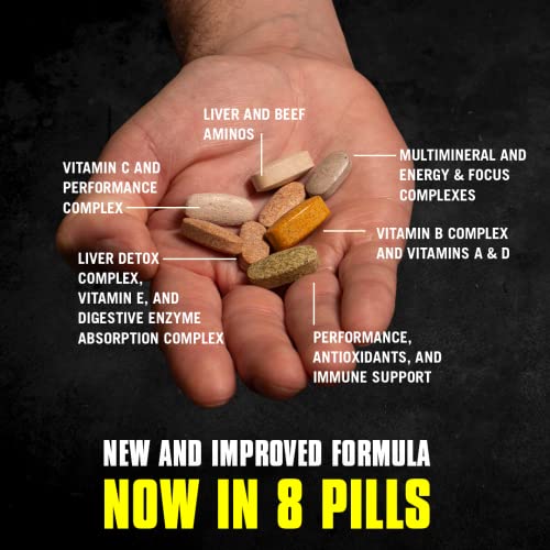 Animal Pak - All-in-One Vitamin & Supplement Pack - Zinc, C, B, D, Amino Acids - Sports Nutrition Vitamins