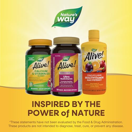 Nature's Way Alive! Women's 50+ Multivitamin, Ultra Potency