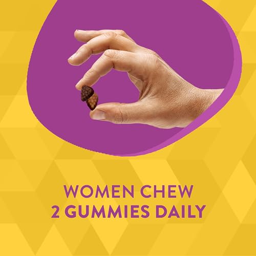 Nature's Way Alive! Women’s 50+ Gummy Multivitamin, Mixed Berry