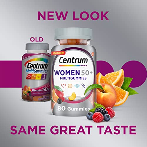 Centrum MultiGummies for Women 50 Plus - 80 Count