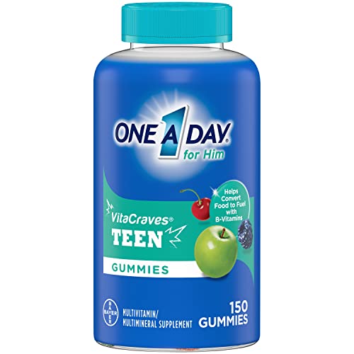 Teen Boy Multivitamin Gummies for Immune Health Support