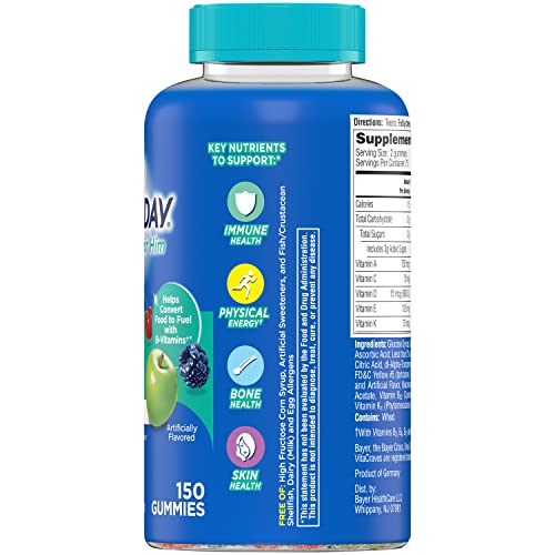 Teen Boy Multivitamin Gummies for Immune Health Support