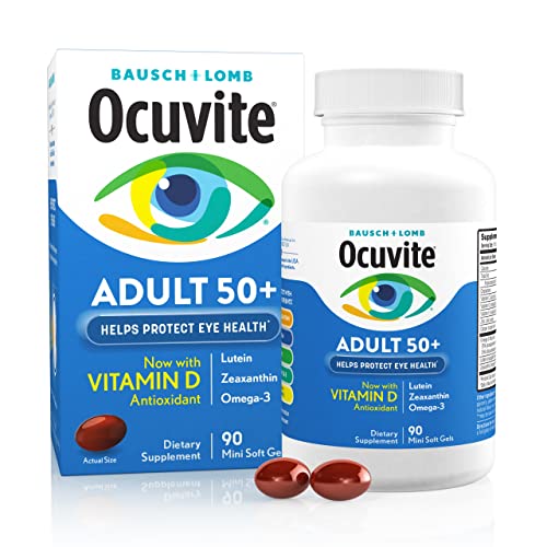 Ocuvite Eye Vitamin & Mineral Softgels, 90 count