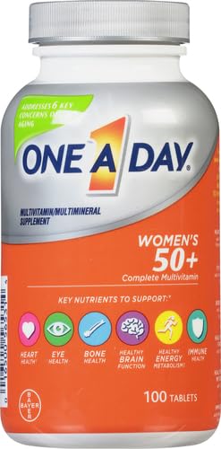Women's 50+ Multivitamins for Immune Support, 100 Count