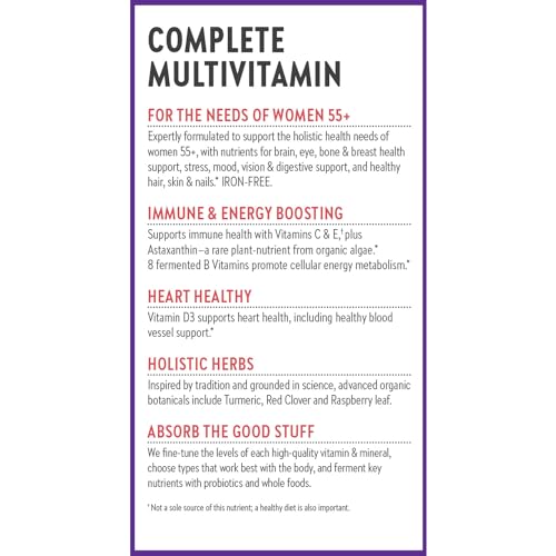 Women's 50+ Multivitamin: Cellular Energy, Heart & Immune