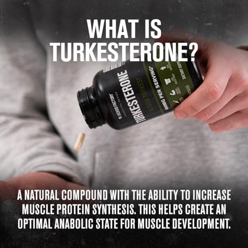 Jacked Factory Turkesterone 600mg - Lean Muscle Builder