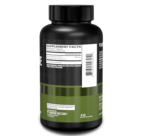 Jacked Factory Turkesterone 600mg - Lean Muscle Builder