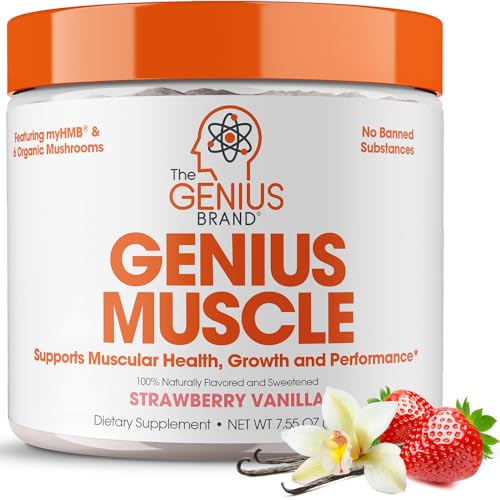 Natural Muscle Builder & Mass Gainer, Strawberry Vanilla: Anabolic Activator Supplement