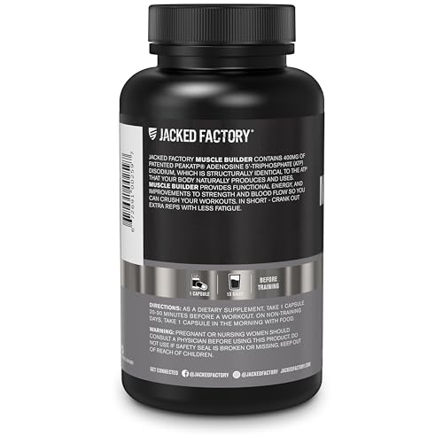 Jacked Factory Essentials Muscle Builder - Peak ATP Support