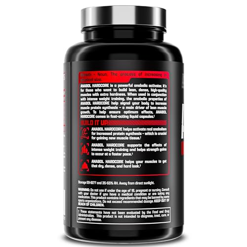 Nutrex Research Anabol Hardcore Muscle Builder (60 Pills)